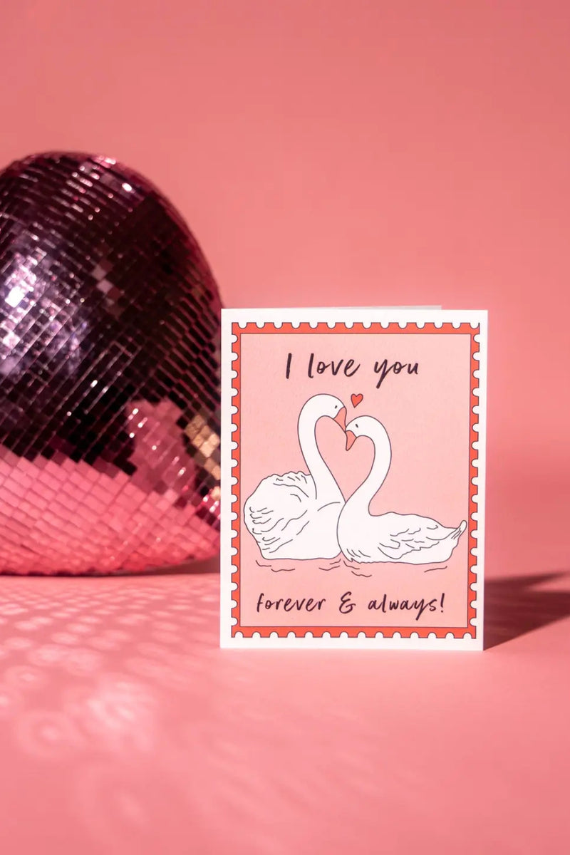 Illustrating Amy Greeting Cards Forever & Always Swans