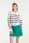 Compañia Fantastica Elena Cardigan - Black + White