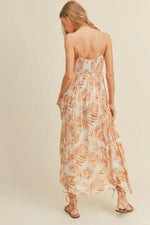 Layla Dress - Mustard Leaf