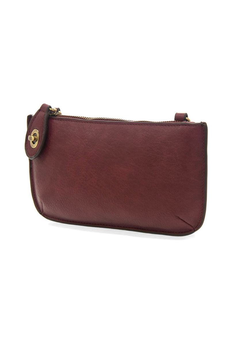 Mini Crossbody Wristlet Red Violet