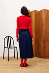 FRNCH Amaryllis Top - Rouge
