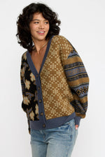 RVCA Lumen Cardigan - Stone Blue