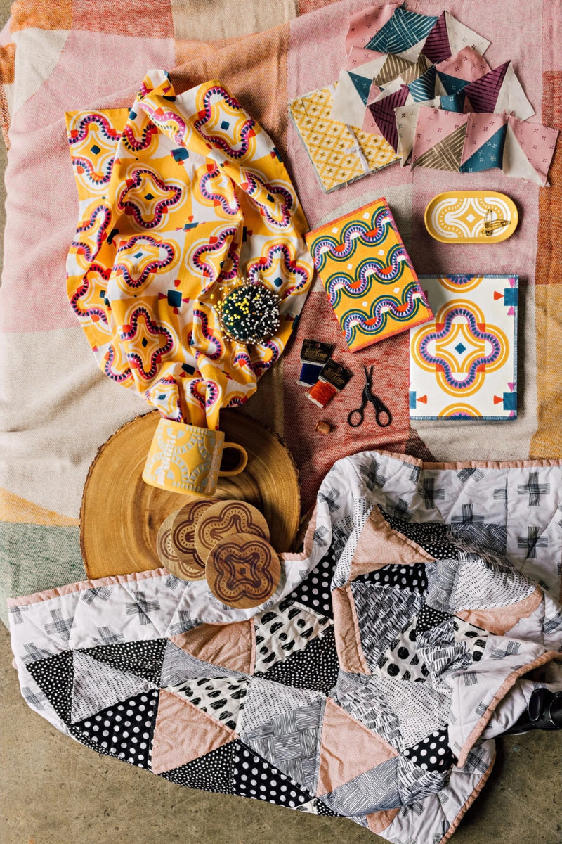 Block Print Notebooks - Set of 2