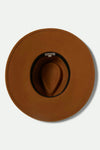 Brixton Eleanor Felt Packable Hat - Washed Copper
