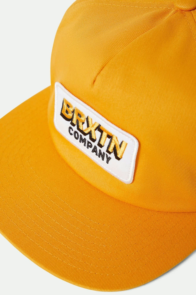 Brixton Payment Snapback - Spruce Yellow