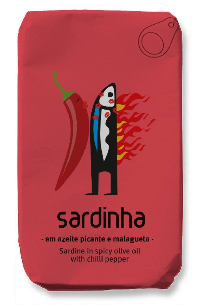 Sardinha Sardine in Spicy Olive Oil and Chili Pepper