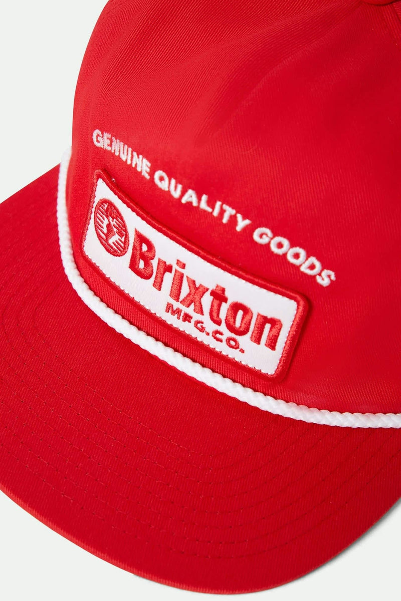 Brixton Tradesman Snapback - Adrenaline Rush