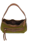Hallie Corduroy Hobo Bag - Olive