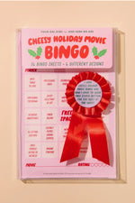 Cheesy Movie Bingo - Cheesy Holiday Movie