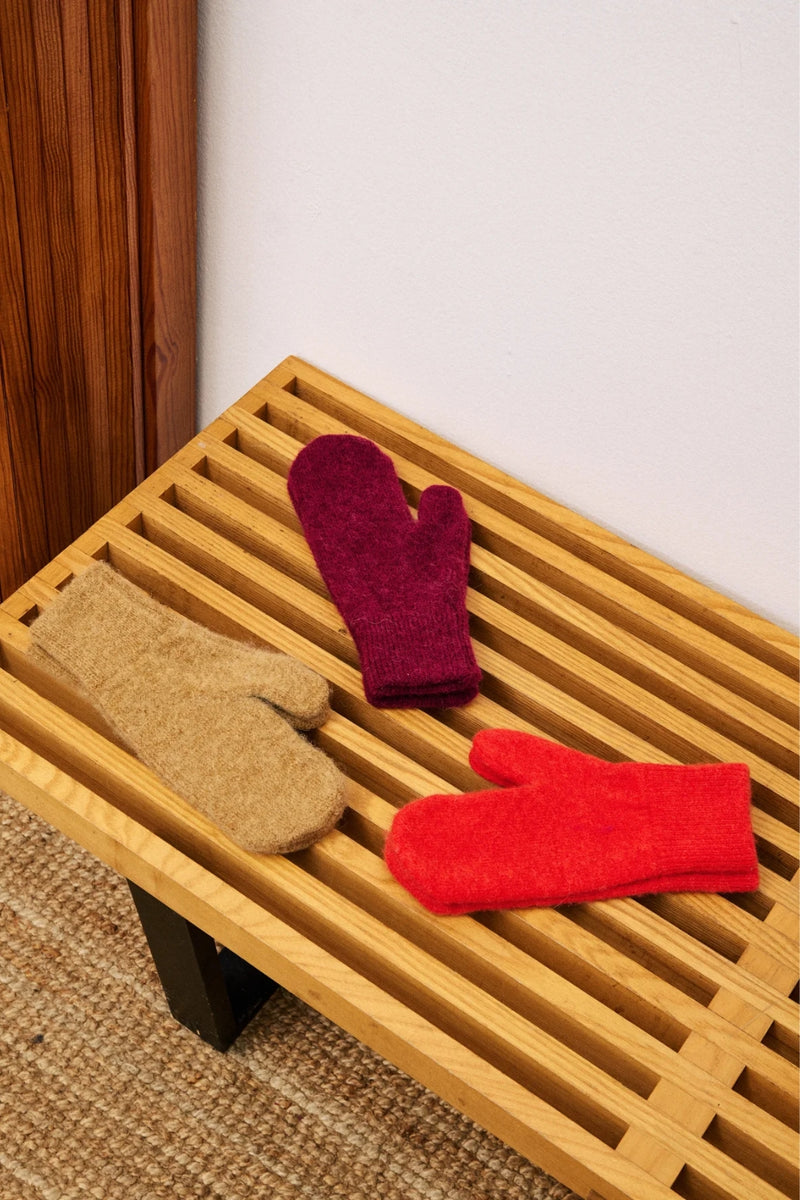 FRNCH Bouvier Mittens - Bordeaux