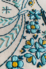 Hook, Line, and Tinker Embroidery Kit - Folk Caribou Color