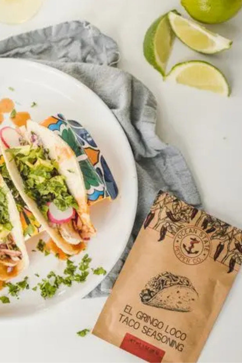 Ocean State Pepper Co. Packet Seasonings - El Gringo Loco Taco Seasoning
