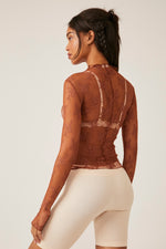 Free People Lady Lux Layering Top - Caldera