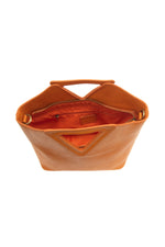 Joy Susan Sophie Triangle Handle Bag - Tangerine