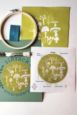 Rikrack Embroidery Kit Mushroom