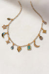 Luna Norte Lost In The Cosmos Charm Necklace