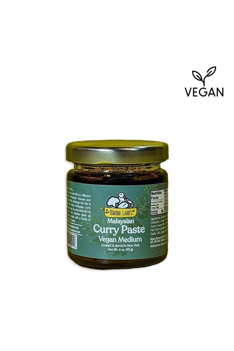 Mama Lam's Malaysian Curry Paste Medium (Vegan)