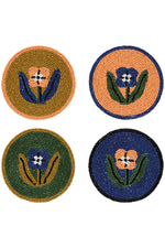 Beaded Coasters Set of 4 - Teppi