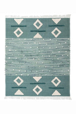 Jade Green Brook Throw