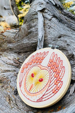 Hook, Line, and Tinker Embroidery Kit - Barn Owl