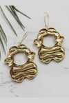 The Golden Serpent Earrings