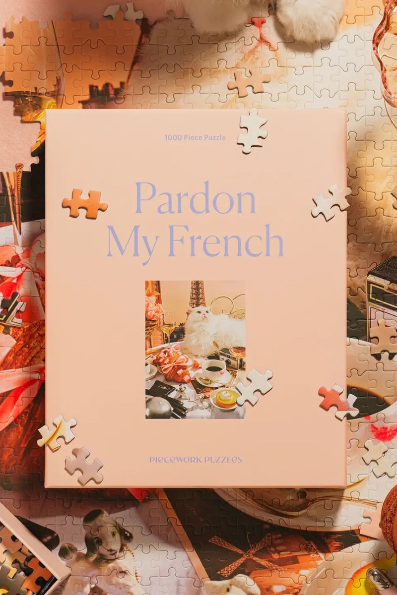 Piecework Puzzles 1000 Piece Puzzle - Pardon My French