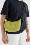 Baggu Small Nylon Crescent Bag Lemongrass