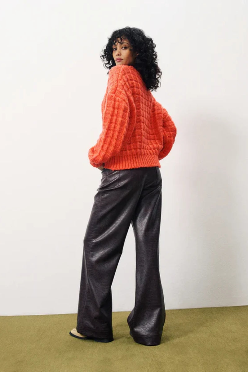 FRNCH Chjara Sweater - Coral