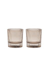 The Scout Lowball Glass - Set of Two Smoke