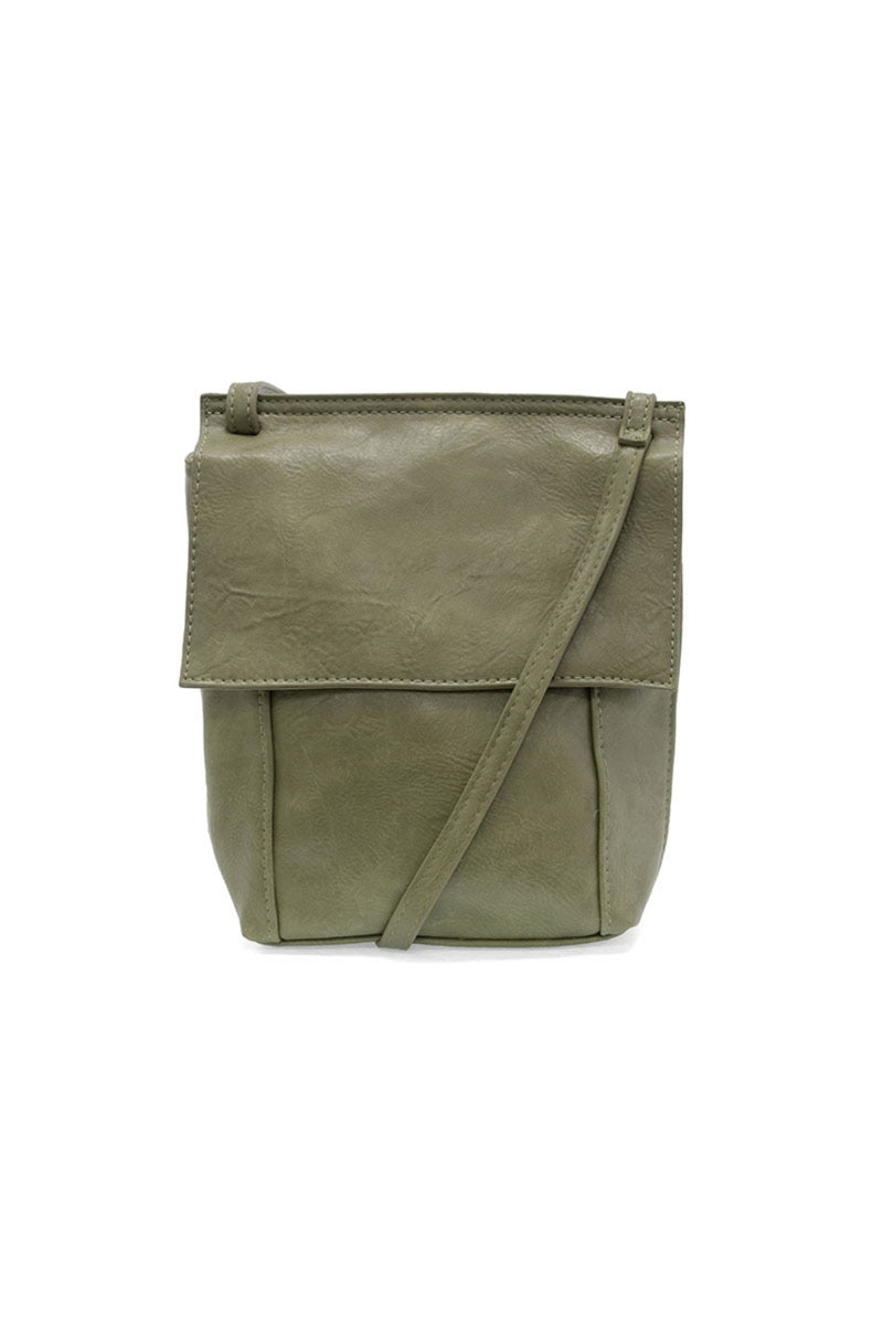 Jensy Front Flap Crossbody - Eucalyptus