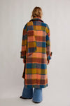 Free People Dalton Wool Coat - Coral