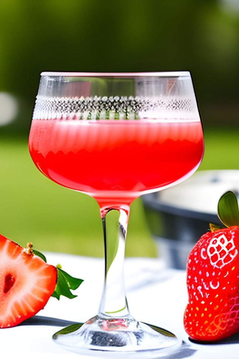 Wood Stove Kitchen Cocktail Mixer - Strawberry & Rhubarb