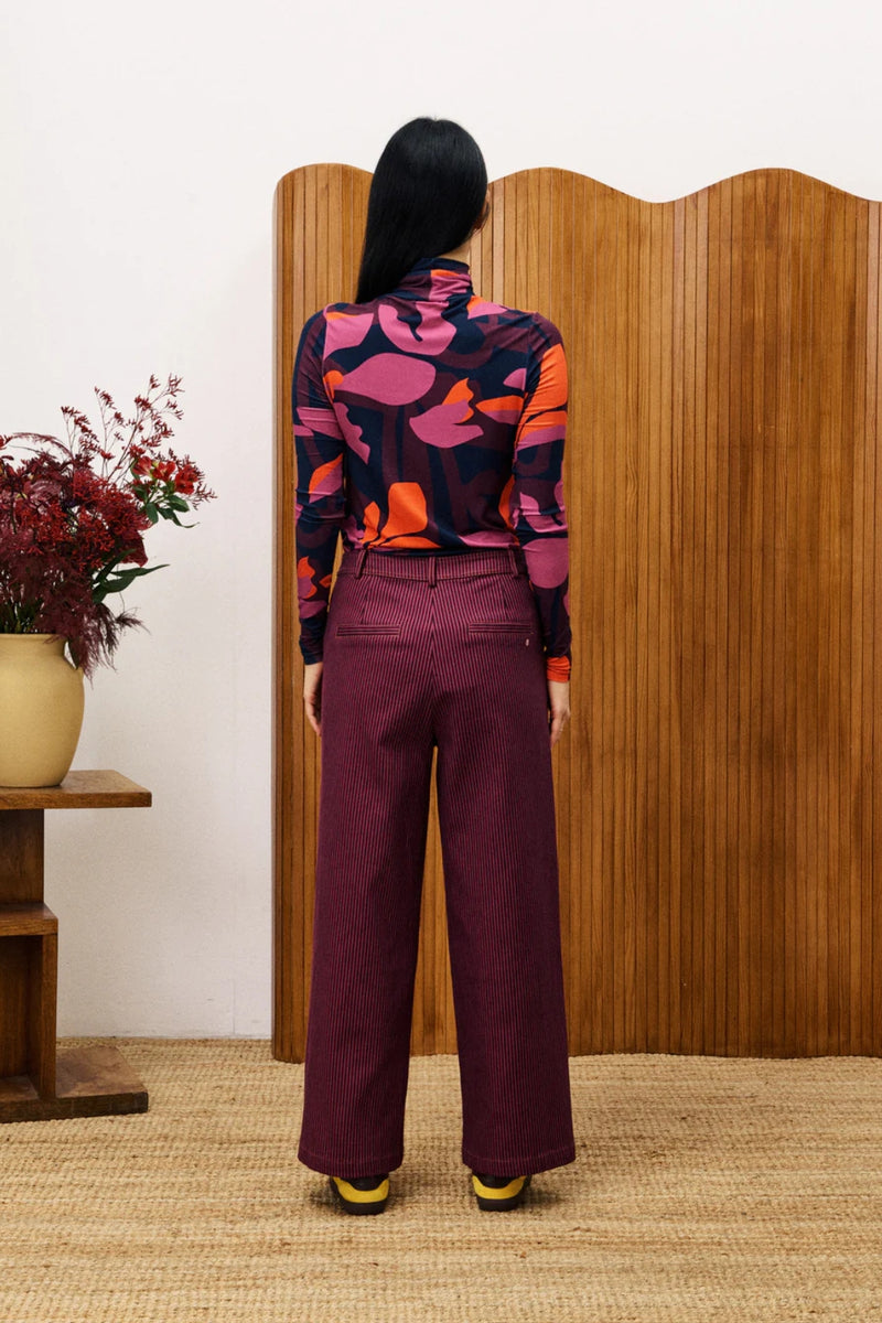 FRNCH Nigelle Pant - Fuchsia