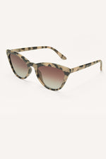 Z Supply Rooftop Sunglasses - Brown Tortoise-Gradient