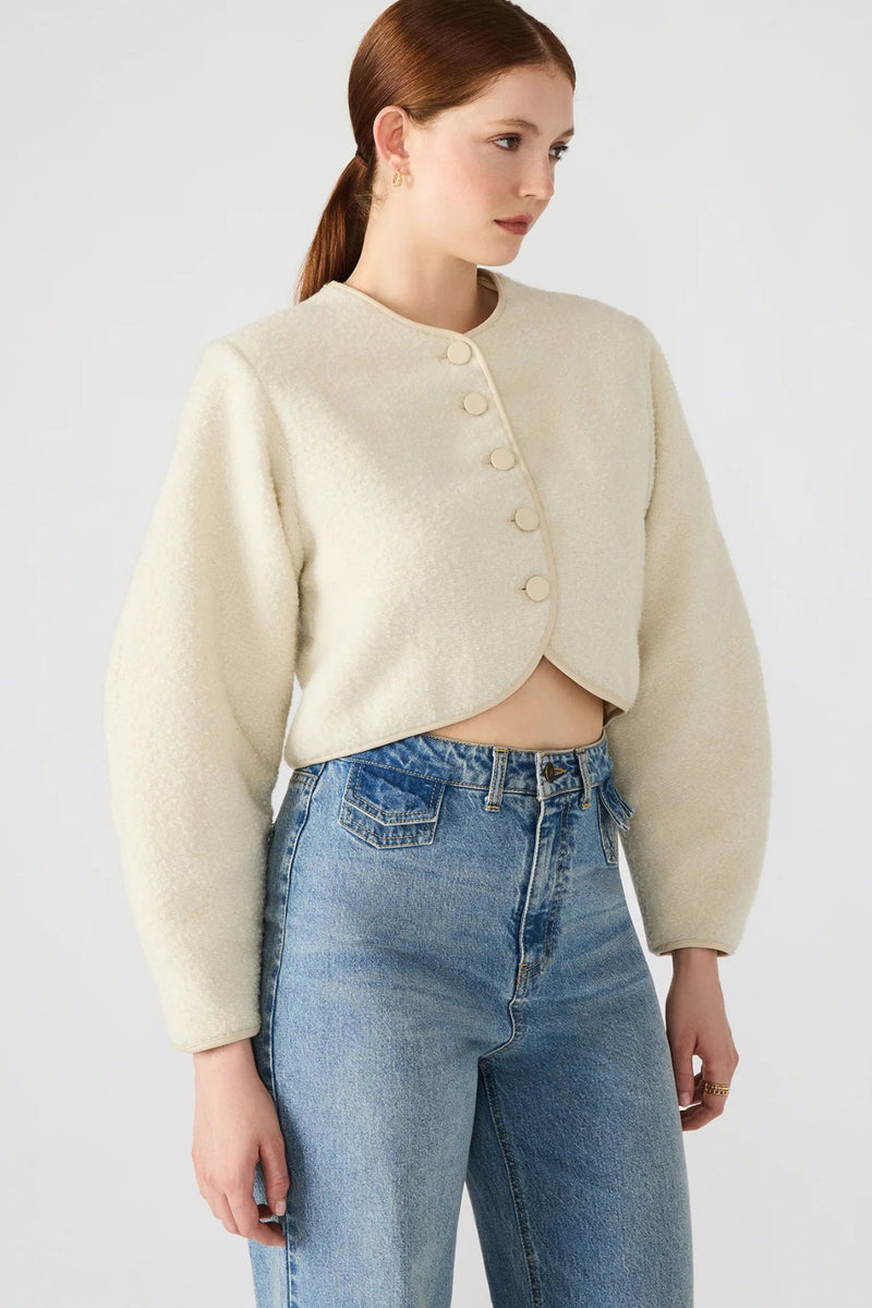 Steve Madden Emili Jacket - Cream