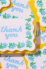 Cross Stitch Thank You Cards - Set of 10