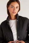 Z Supply On The Move Quilted Jacket - Black