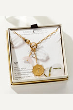 Lunar Front Toggle Zodiac Necklace Aries