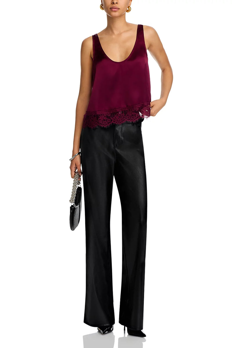 Steve Madden Coraline Top - Wine
