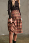 Colette Skirt - Autumn Plaid
