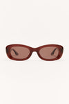 Z Supply Joyride Sunglasses - Chestnut-Brown Polarized
