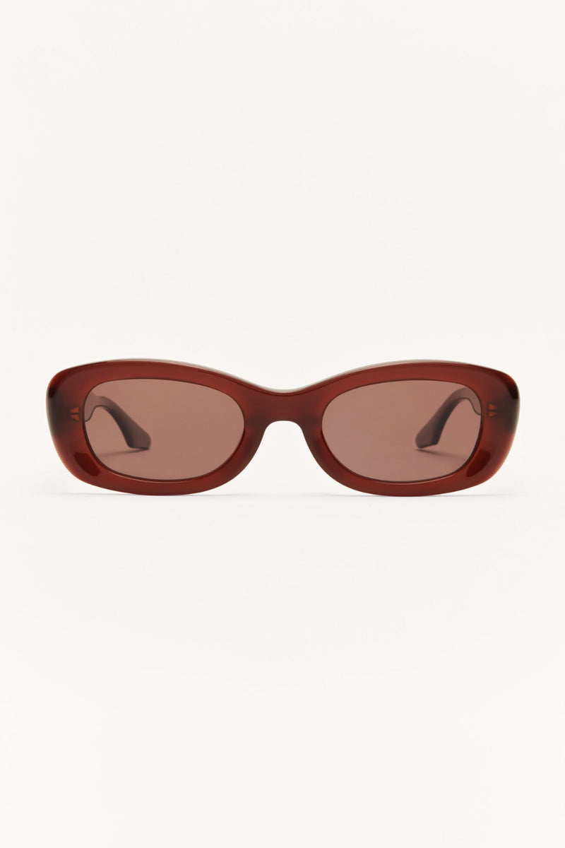 Z Supply Joyride Sunglasses - Chestnut-Brown Polarized