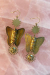 Flatwoods Fawn Summer Butterfly Earrings