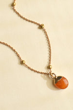 Healing Stone Necklace Carnelian (Courage)