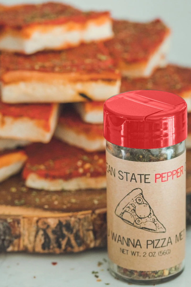 Ocean State Pepper Co Bottled Spice - U Wanna Pizza Me?