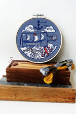 Rikrack Embroidery Kit Ship