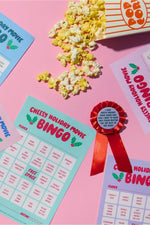 Cheesy Movie Bingo - Cheesy Holiday Movie