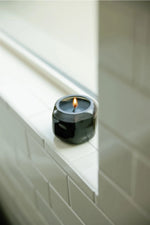 Paddywax Basalt Glass Candle 5 oz - Palo Santo Suede