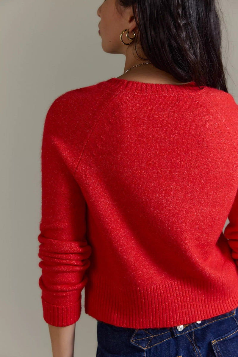 Free People School Girl Cardi - Pop Melange