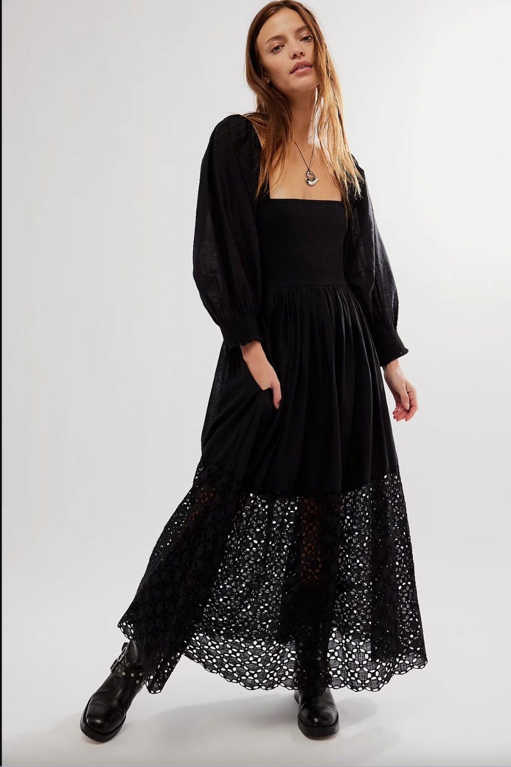 Free People Perfect Storm Midi Dress – Queen of Hearts and Modern Love